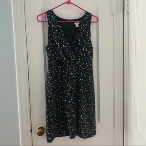 J. Crew Factory Wrap Front Dress in Painted Dots
